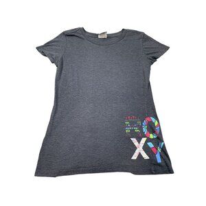 Roxy Paradise Girls XL Graphic Tee Wild Exotic Print